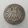 1907 German Commemorative Collectible Souvenirs Silver Coins
