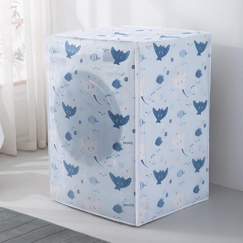 Чехол для стиральной машины PEVA водонепроницаемый пылезащитный - защитная ткань для бытовой техники