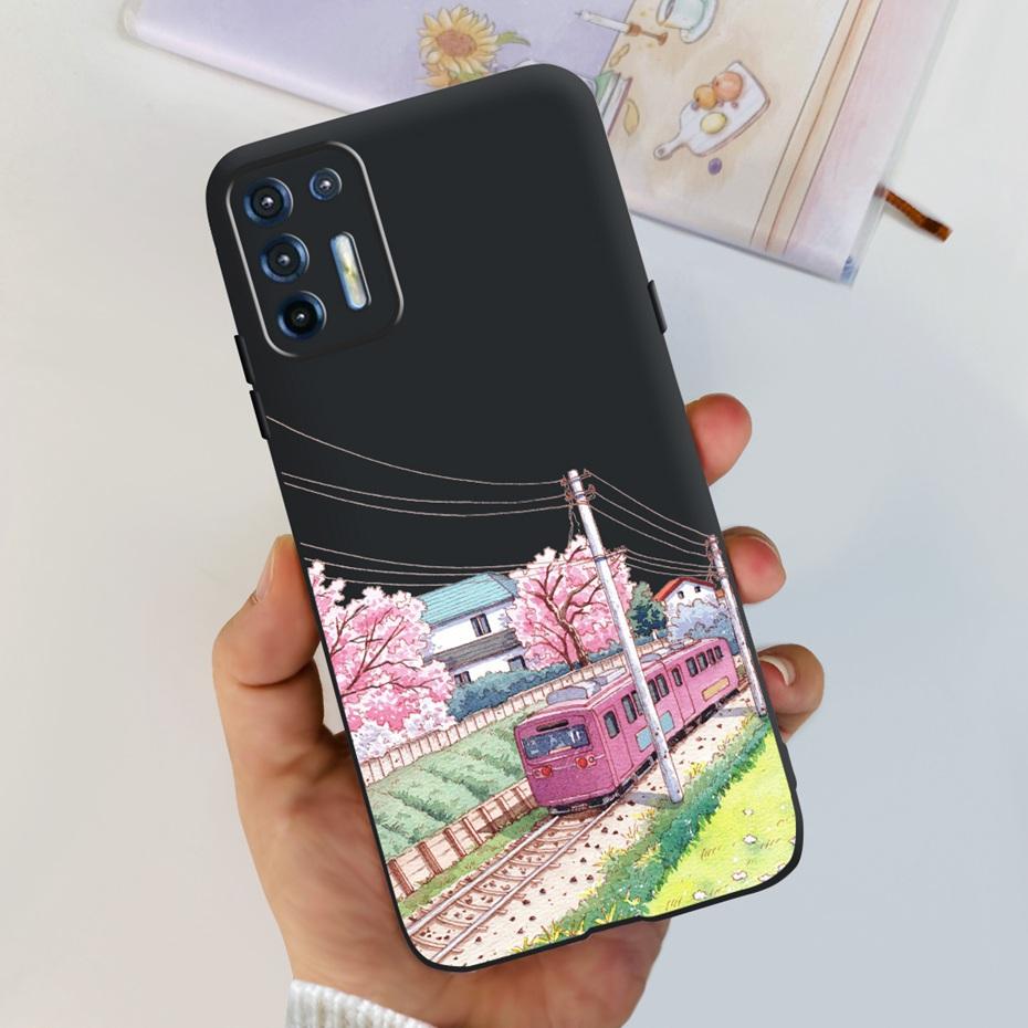 Чехол для телефона Motorola Moto G9 Plus Модный дизайн Мягкая ТПУ крышка Для Motorola Moto G9 Power MOTO G9Plus Черный силиконовый бампер