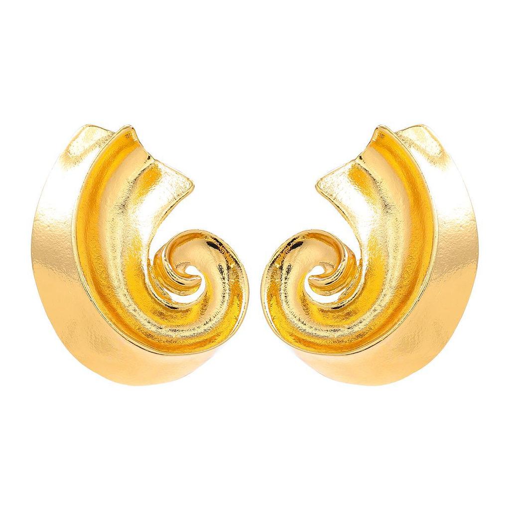 Spring Alloy Earrings: Fashionable European and American Style Thread-Type Metal Jewelry for Women