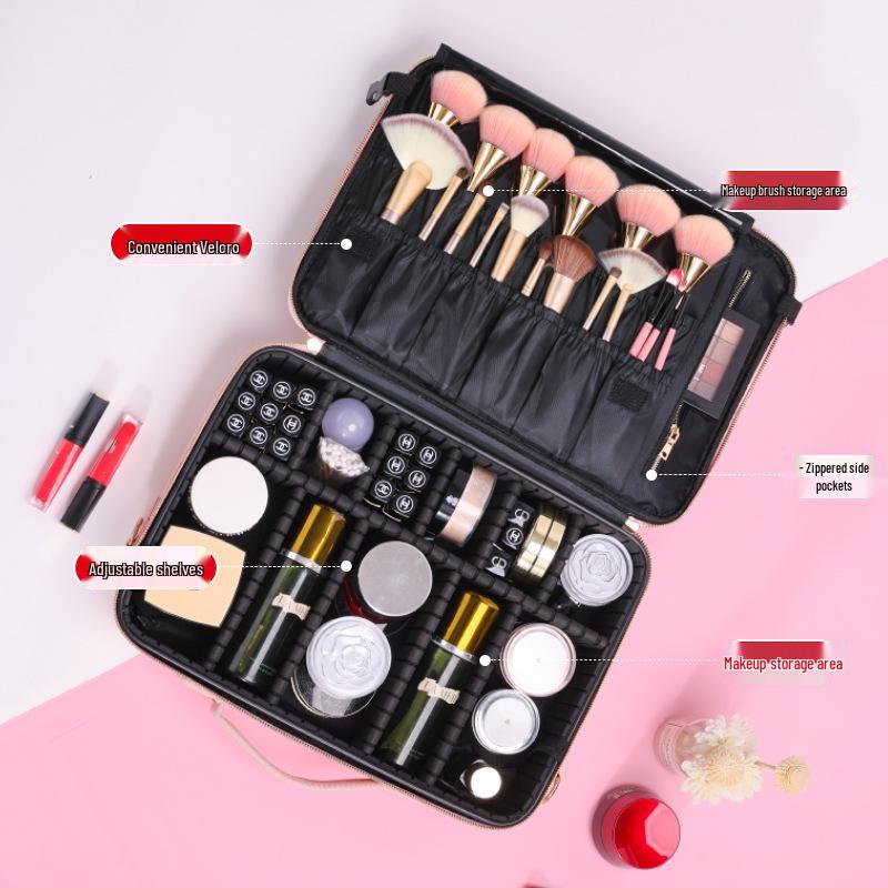 Большая вместительная водонепроницаемая дорожная сумка для визажиста