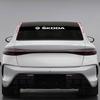 1Pcs Car Windshield Sticker Fashion Sport Decals Decoration Sticker For Skoda Octavia Enyaq Rapid Karoq Derivati Fabia Kodiaq Kamiq Superb Yeti