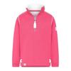 Lazy Jacks Girls Plain Soft Quarter Zip Sweatshirt