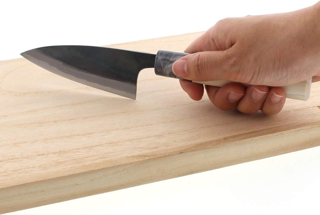 Центр распространения ножей Тоса Нож Тоса Нож Куроучи Фунюки Нож Белая сталь 1 105 мм №