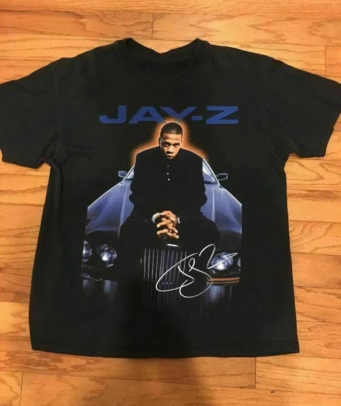Jay Z Music Star Heavy Cotton Black Unisex T-Shirt
