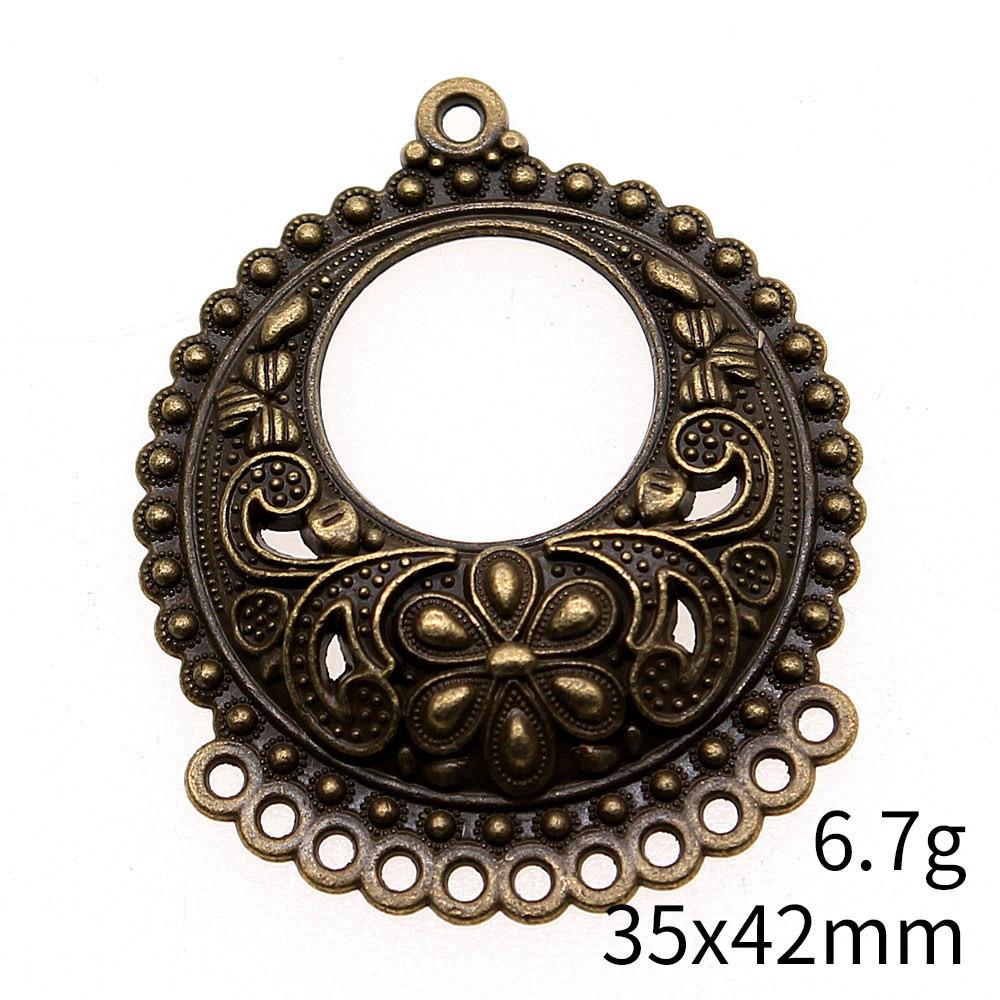 NewArrivals Jewelry Findings Angel Dream Catcher Earring Connector Accessories Parts Women's Bag Accessories For Women