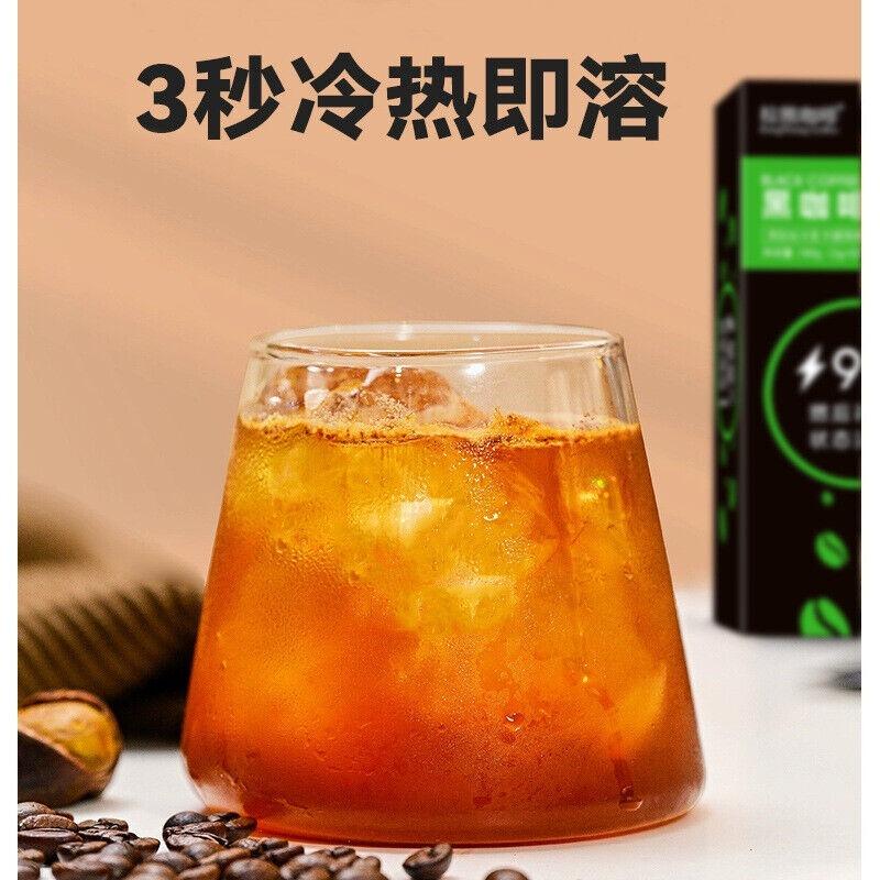 Кофе Американо растворимый черный черный, 100 г, 0 жиров, без добавления сахара, черный кофе Юньнань