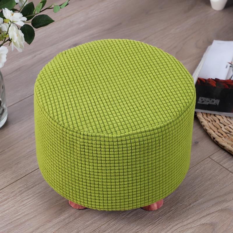 Чехол для пуфа, который можно стирать, чехлы для подставок для ног, эластичные защитные чехлы для сидений, чехлы для стульев, защитные чехлы для подставок для ног без табурета