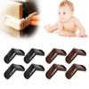 4Pcs Child Protection Drawer Cabinet Lock Kids Safety Plastic Lock Infant Baby Locks