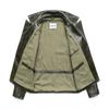 Chinese Size Unique Army Green Motorcycle Jacket Men Leather Jacket 100% Oil Wax Cowhide Motor Biker Jacket Male Leather Coat Winter M455