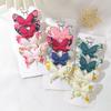 New 4PCS Flower Butterfly Hair Clips Girls Favorite Fashion Lovly Barrettes Clips Gift Baby Hair Accessories