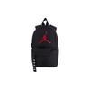 Jordan Logo Zipper Polyester Backpack Small Unisex backpack Black 7A0346-KR5