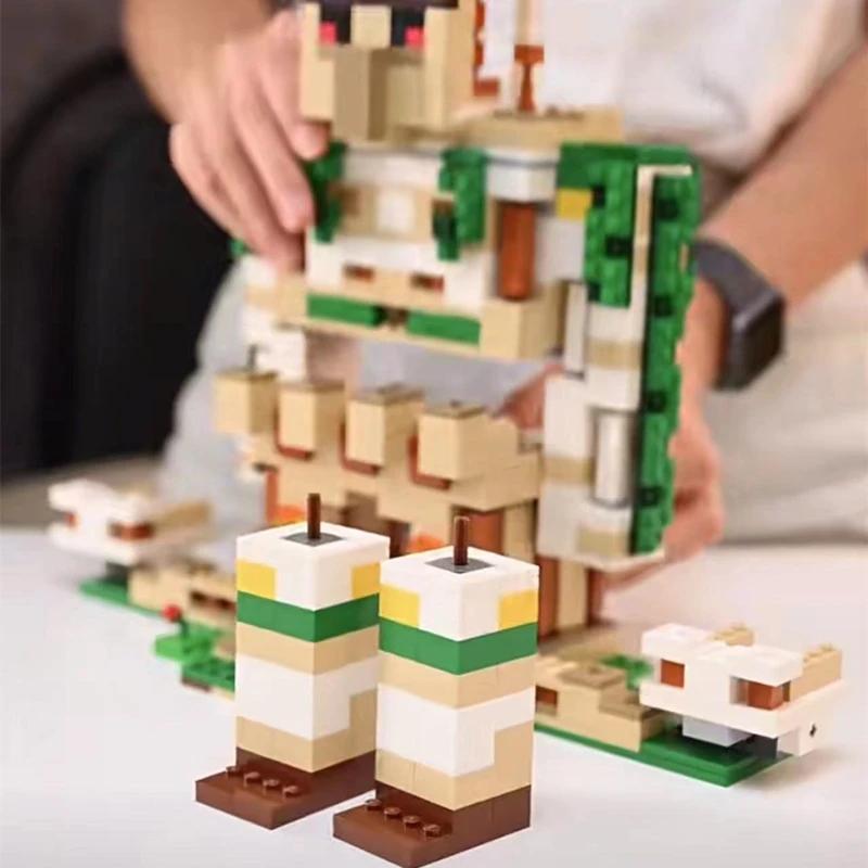 Серия 21250 Железная кукольная крепость детские строительные блоки развивающие игрушки подарок MOC замок