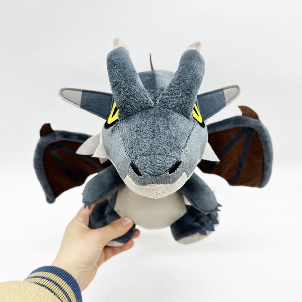 Деформированные плюшевые куклы Monster Hunter Хэллоуин Монстры Monster Hunter Плюшевые игрушки-драконы Домашний декор Набивные куклы Подарки на день рождения