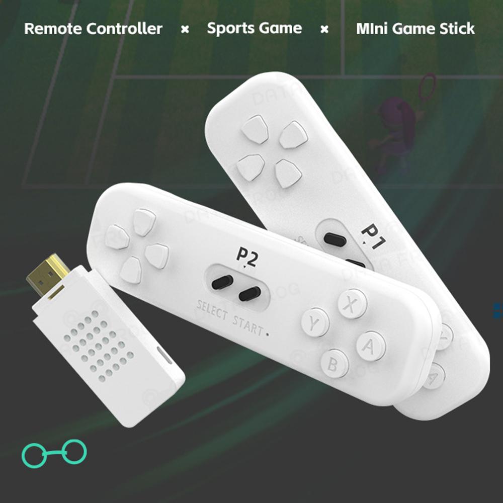 DATA FROG Y2 FIT Встроенный 1086 игр HD TV Видео Игровая приставка Двойной беспроводной геймпад