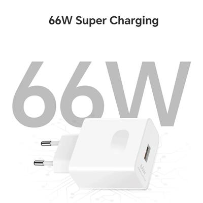 Зарядное устройство EU US plug 66W Super Charge Wall Power Adapter 6A USB C Cable For Honor 200 100 Pro Magic 6 5 Pro VS2 VS3