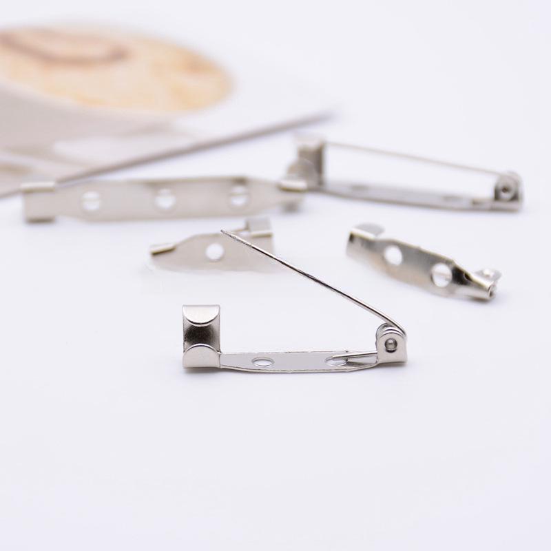 Брошь-булавка цвета никеля: Безопасный, простой и высококачественный аксессуар для самостоятельного изготовления ювелирных изделий