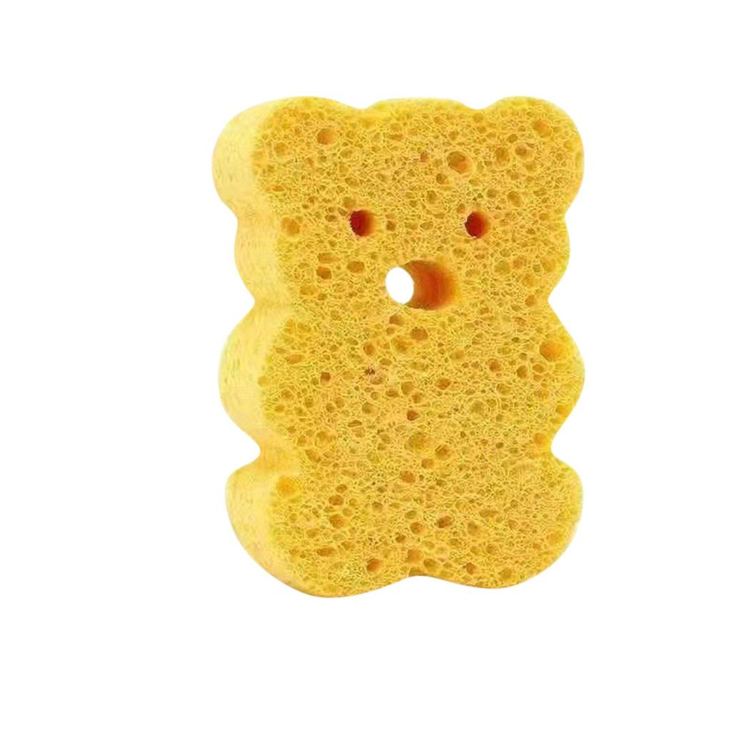 Baby Bath Sponges, Animal Shape Natural Kids Bath Sponges For Babies, Gentle On Newborn And Toddler Skin