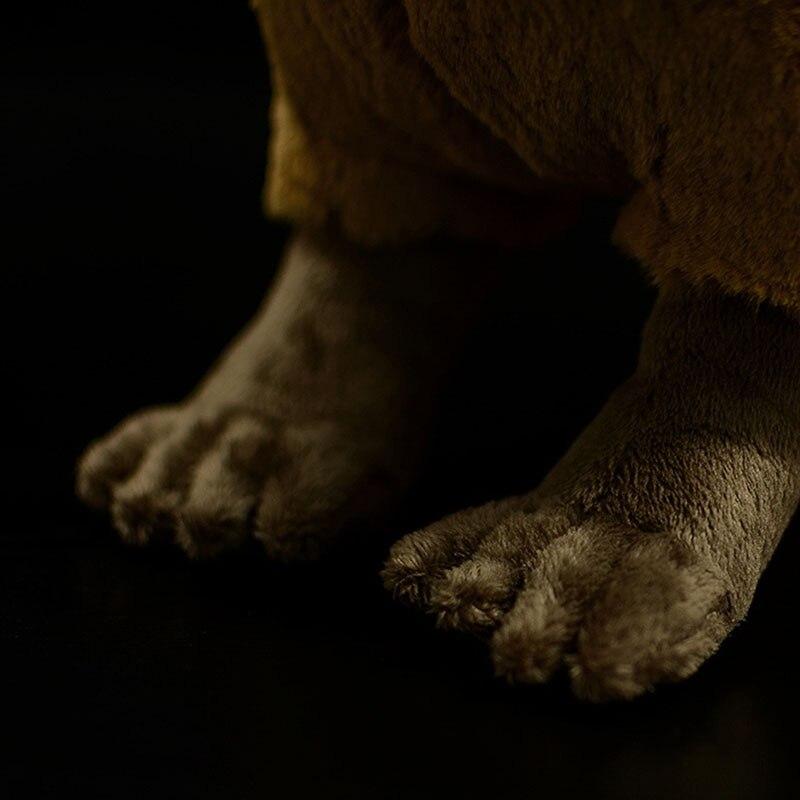 22 см Высокий Реалистичный Капибара Мягкие Игрушки Игрушки Реальная Жизнь Милая Капибара Плюшевая Игрушка Подарки на День Рождения Рождество для Детей