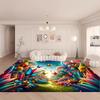 3D Beautiful Butterfly Large Area Carpet for Living Room Cartoon Kids Bedroom Sofa Doormat Floor Tapete Anti-slipDecor Alfombra