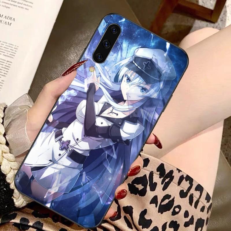 Чехол для телефона Akame Ga Kill Esdeath для Samsung A91 A81 A73 A72 A71 A30S A20 A12 A13 A52 A53 4G 5G, мягкий черный чехол для телефона