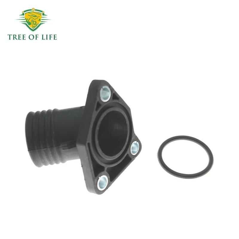 New Radiator Coolant housing Thermostat Flange Connector For BMW 5 Series E34 518i 1.8 1994 1995 1996 11 53 1 247 122