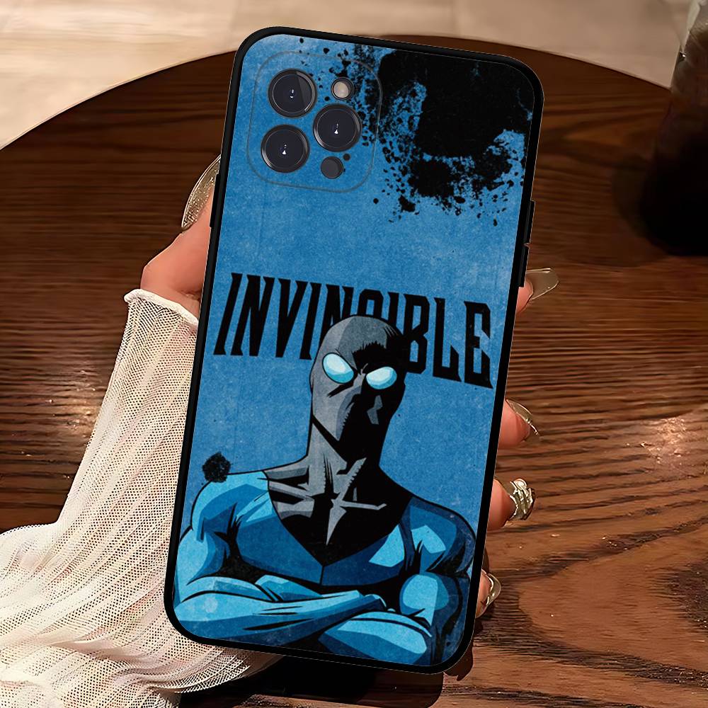 Популярная серия супергероев I-Invincible Чехол для телефона для IPhone 17 16 15 14 13 12 Mini 11 Pro Plus Мягкий силиконовый чехол
