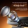4K HD Камера для Стриминга и Видеоконференций с Регулируемой Подсветкой