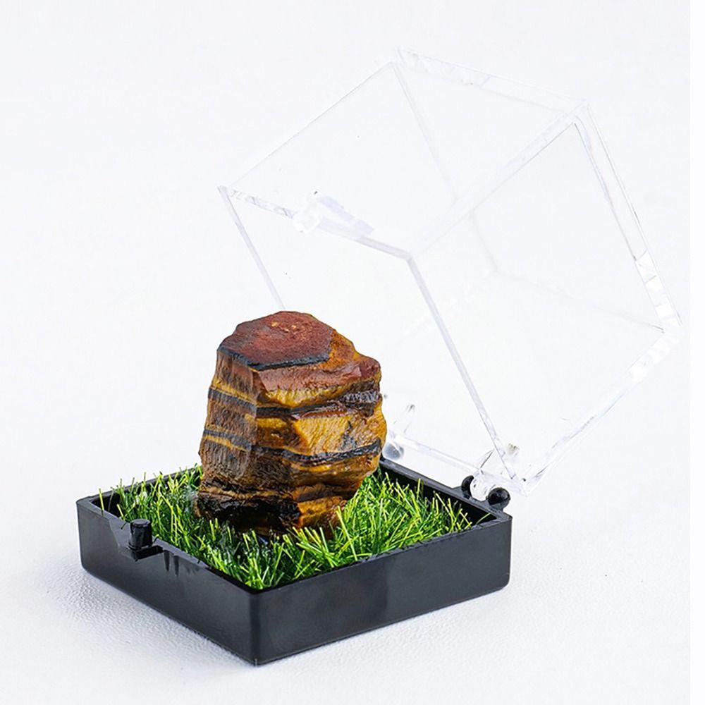 Многоцветный природный минеральный образец неправильной формы кристаллический камень образцы подарки руда коробки