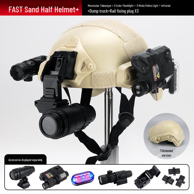 Children's Tactical Helmet Toy Set