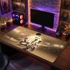 Cristiano Ronaldo Custom Large Mouse Pad, Personalized Name Text Print, Football Logo Non‑Slip Desk Mat Gaming Gift