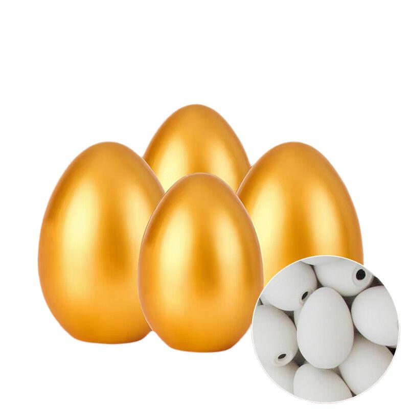Golden Egg Smash Anniversary Raffle Props: Silver & Painted Egg Display Stands - Various Models Available.