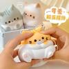 Новейшая кошачья игрушка-антистресс Squishy, медленно поднимающаяся, из ПУ, антистрессовый шар, мультяшные настольные украшения, мягкие игрушки-антистресс