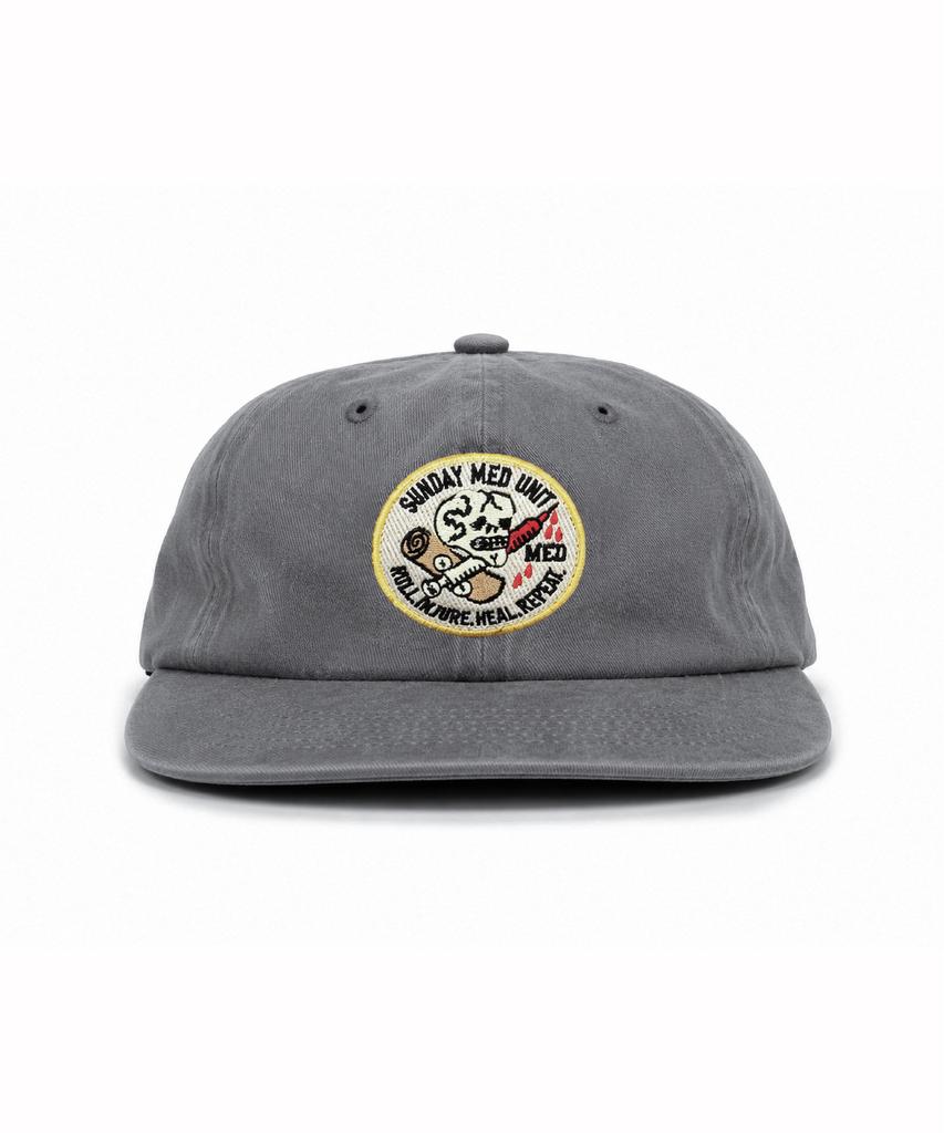 SEONDEIGEULOSEOLISEUTOEO Sunday Military Washed Cap [Camo, Gray]