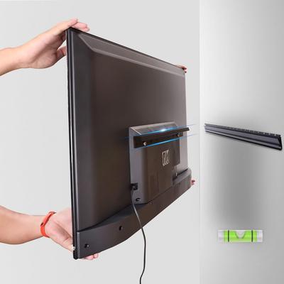 Antimbee Не требуется крепеж для гипсокартона Крепление для телевизора Настенный кронштейн для телевизора VESA До 400x400 мм До 80 фунтов Универсальное крепление Совместимо с большинством экранов