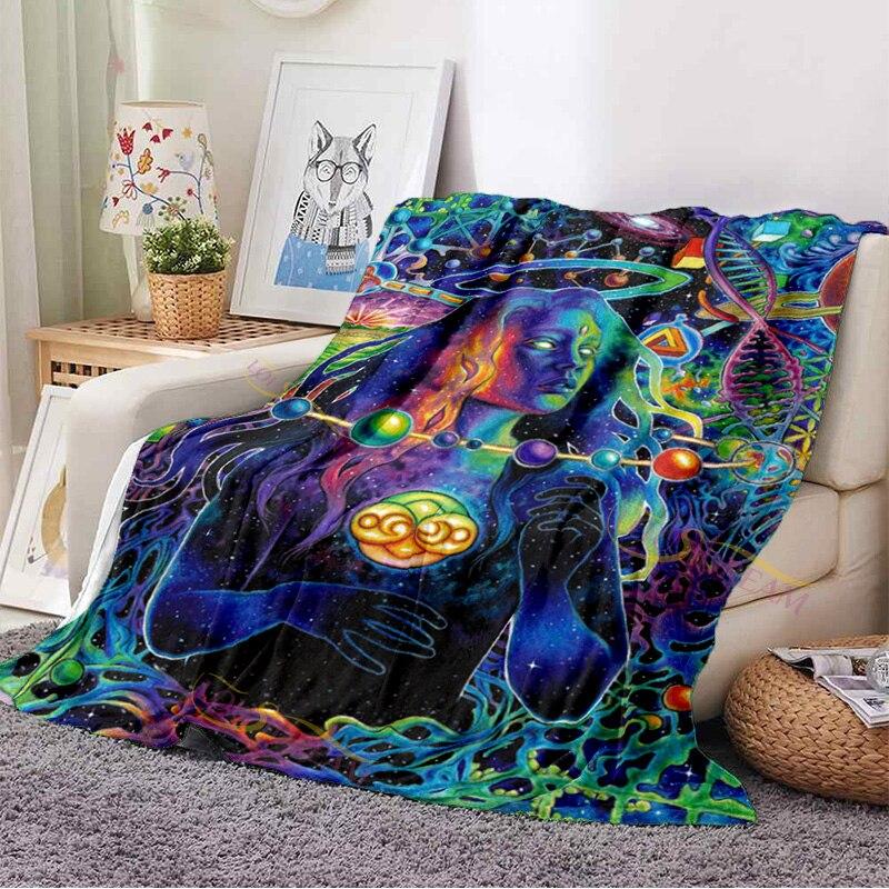 Фланелевое одеяло с тематикой космического пространства Галактики, одеяло с солнечной системой, одеяло для космического пространства, дизайн для дивана-кровати, декор комнаты, подарок