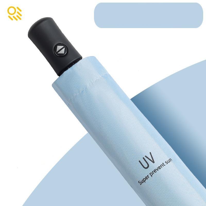 Устойчивый полностью автоматический зонт от дождя для женщин и мужчин, 3 складных