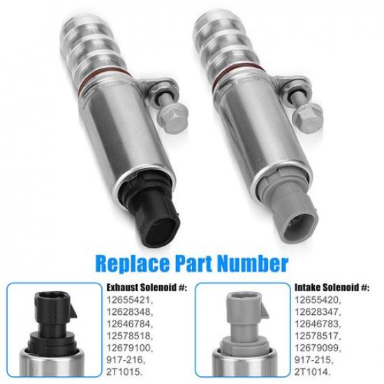 Intake & Exhaust Valve Timing VVT Solenoid for Chevy Equinox Malibu GMC Pontiac