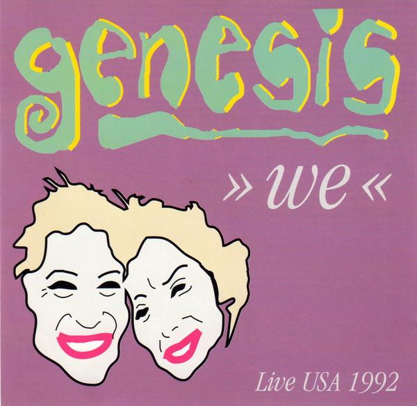 CD GENESIS - We - Live USA 1992 ALIEN003 Alien Sound Mus Германия Рок Б/У