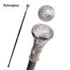 Animals Bear Hawk Deer Wolf  Phoenix Totem Relief Walking Cane Fashion Walking Stick Gentleman Crosier Knob Walking Stick 93cm