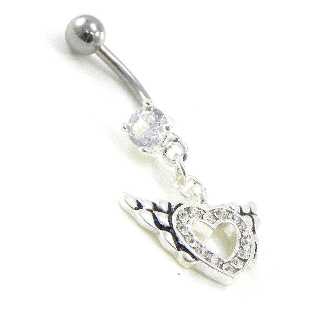 Les Trésors De Lily [I9123] - Body Piercing 'Love' White