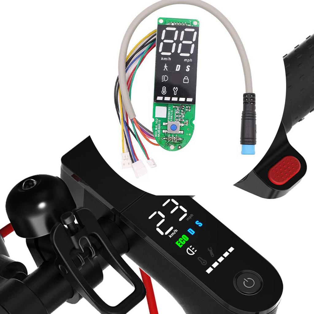 Bluetoothcompatible Dashboard LED Panel with Screen Meter Electric Scooter Circuit Board Accessories Fit for Xiaomi3/MI3
