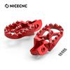 NICECNC Foot Pegs Pedal Footrests For KTM EXC 300 EXCF 350 XCW 500 2017-2023 SX 85 2018-2022 SX 125 SXF 450 XC300 XCF 250 17-22