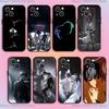 Корейский A-Alien S-Stage Иван Тилл Чехол для телефона для iPhone 16,15,14,13,12,11,Pro,XS,Max,XR,Plus,E,SE4,Mini Черный Мягкий Чехол