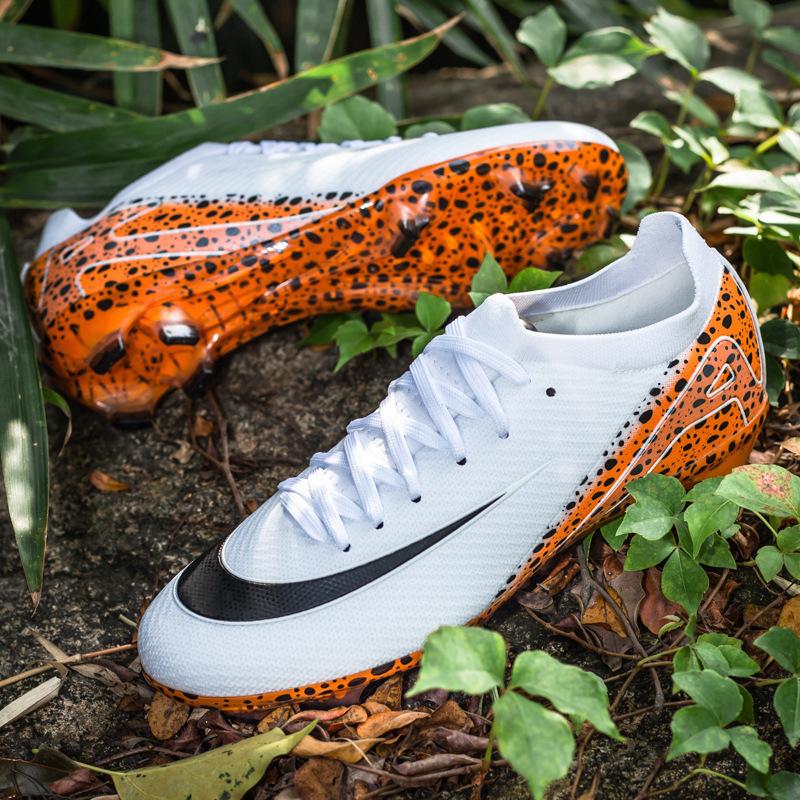 Футбольные бутсы с низким верхом для иностранной торговли, мужские, молодежные, сломанные ногти, длинные ногти, студенческие спортивные соревнования, тренировочные туфли