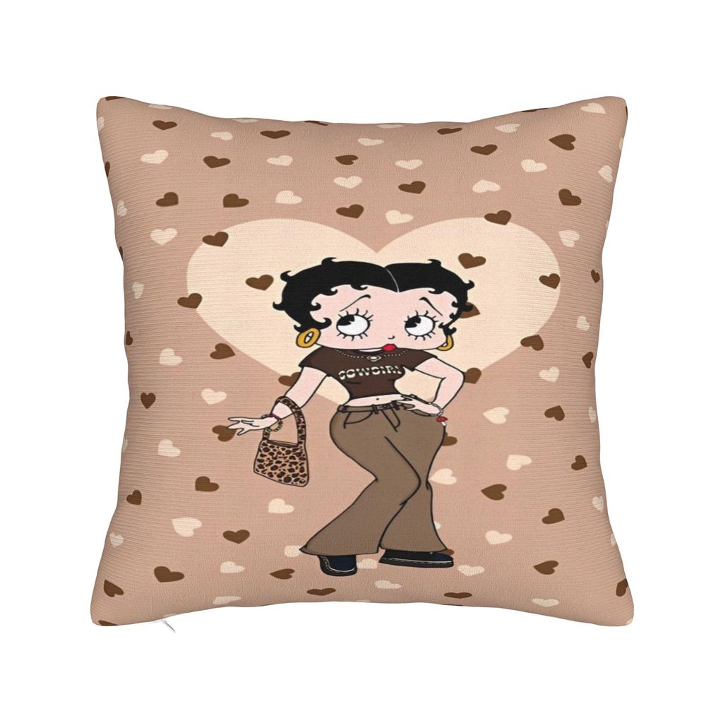 B-boopes b-bettyes Наволочка Продукт Напечатанная Наволочка для Подушки Чехлы для Подушек Домашние Украшения Квадратный Мульти-Размер