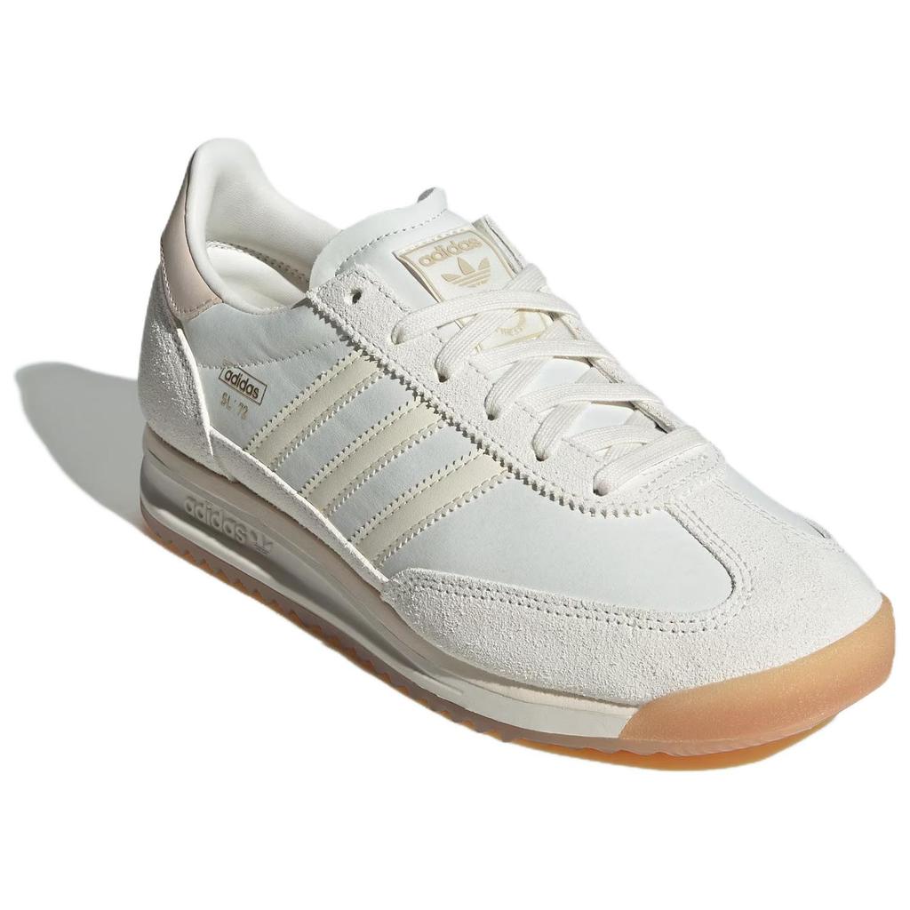 Adidas Originals Sl 72 Rs Comfortable Versatile Non-Slip Durable Low-Top Casual Shoes Men Sneaker Beige JI2491
