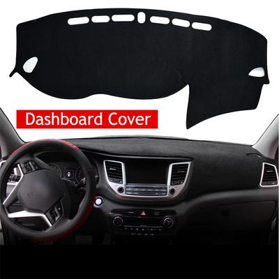 Для Hyundai Tucson 2015-2016 2017 2018 Коврик на приборную панель Накладка Dashmat Торпедо Солнцезащитный коврик Ковер Аксессуары для автомобиля