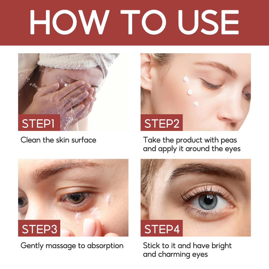 50 мл Крем для подтяжки кожи вокруг глаз Гладкий Нежный Сияющий и Прозрачный Быстрое Впитывание Кожей Ретинол Антивозрастная Сыворотка