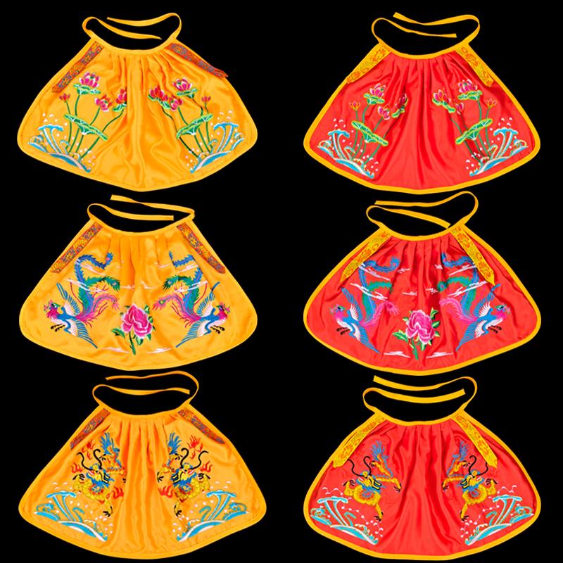 Только плащ Дзен Лотос Гуаньинь Статуя Будды Маленький плащ Гуаньинь Бодхисаттва Богиня Декор Вышитая шаль Без Смоляного Будды